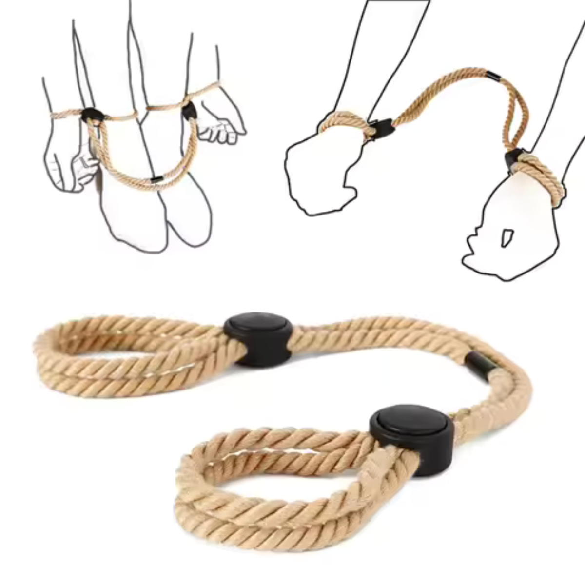 Freches Fessel-Seil – Fessele deinen Partner und verführe ihn